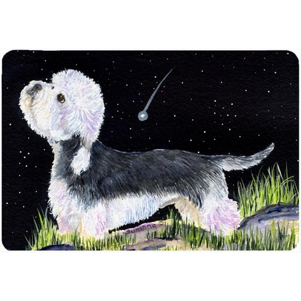 Skilledpower Starry Night Dandie Dinmont Terrier Mouse Pad; Hot Pad Or Trivet SK718825